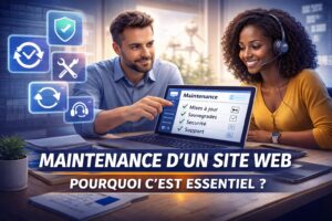 image illustrant le titre de l'article : maintenance d'un site web : pourquoi c'est enssentiel?
