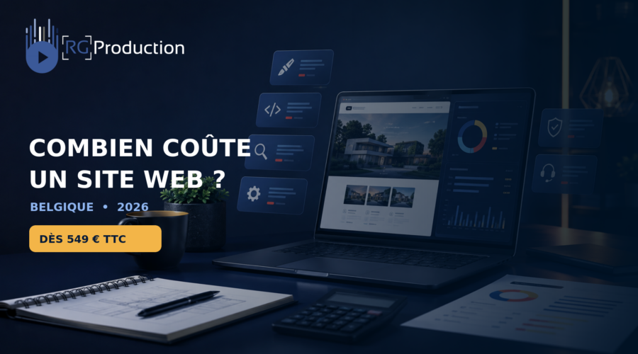 image à la une article Combien coûte un site web professionnel en Belgique en 2026 ?
